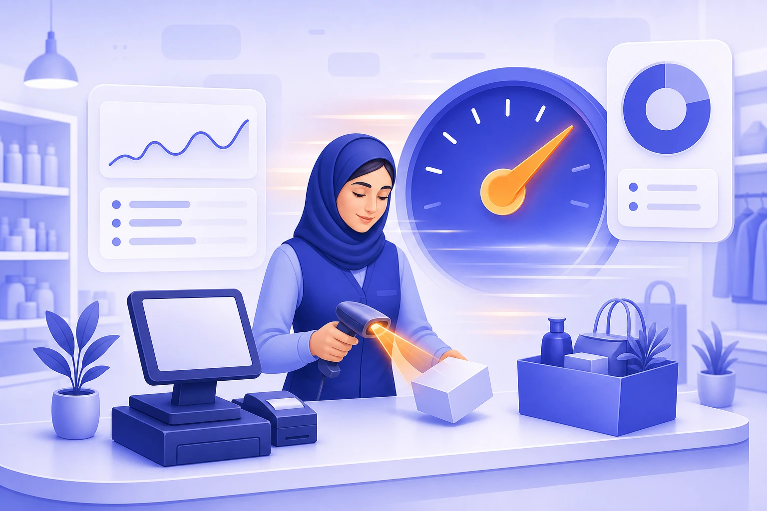 ۸ راهکار برای افزایش سرعت صندوق و کاهش صف مشتری