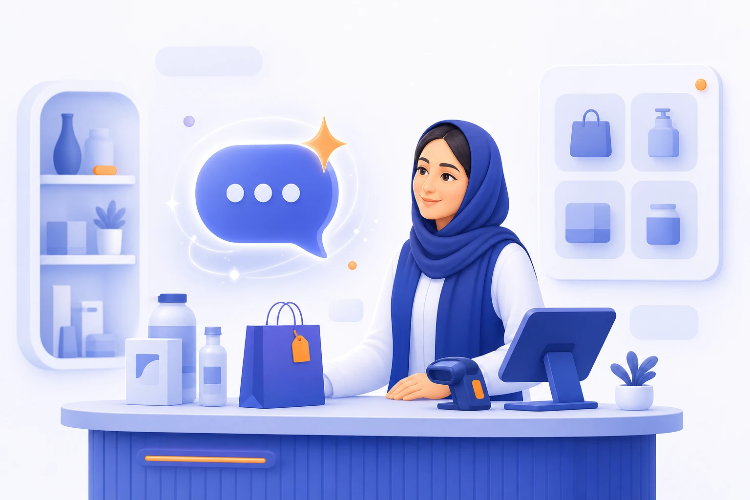 دستیار هوشمند فروشگاه